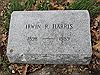 Tombstone - Harris, Irwin Ralph