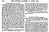 London Gazette - Solomon Jacobs (as Alfred Edwards) London Gazette - Solomon Jacobs (as Alfred Edwards)