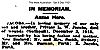 In Memorium - Jacobs, L W