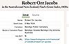 Burial Entry - Jacobs, Robert Orr Burial Entry - Jacobs, Robert Orr