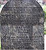 Headstone - Monumental Inscription - Aaron Abraham